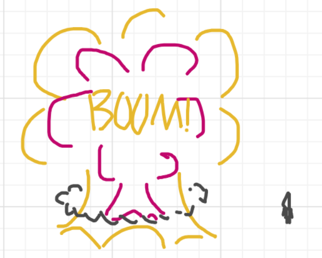 A panel from What's The Point, episode five of the Board Boards object show by Furretwalk/WalkingFurret.